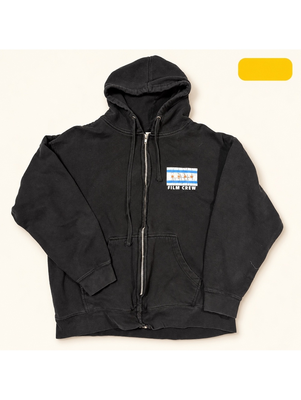 Independent Film Crew Black Zip Hoodie XL